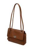 Pure Luxuries Tan Elka leather evening bag - British product