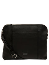 Next Cultured London Black Celina Leather Cross-Body Bag- Buy online at McGrocer