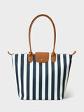 Crew Clothing navy blue nylon zip top bag, imported from the UK