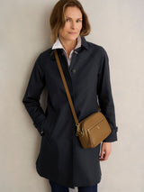 Next Hobbs Tan Carlton Leather Cross Body Bag- Buy online at McGrocer
