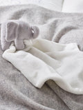 The White Company Grey Kimbo baby comforter, imported from the UK