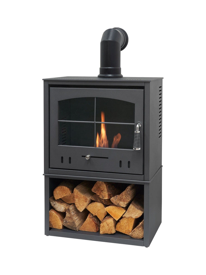 OKO S4 bio ethanol stove charcoal grey - British product