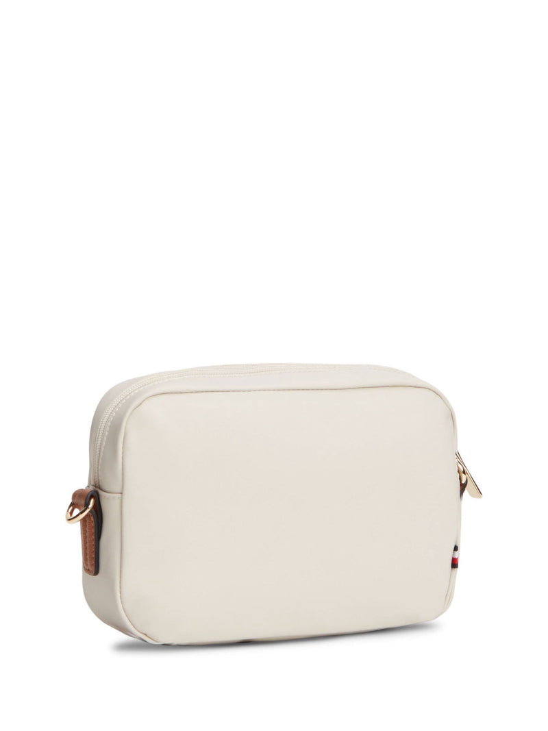 Tommy Hilfiger cream monogram crossbody camera bag (British brand)