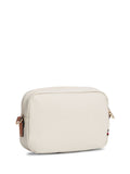 Tommy Hilfiger cream monogram crossbody camera bag (British brand)