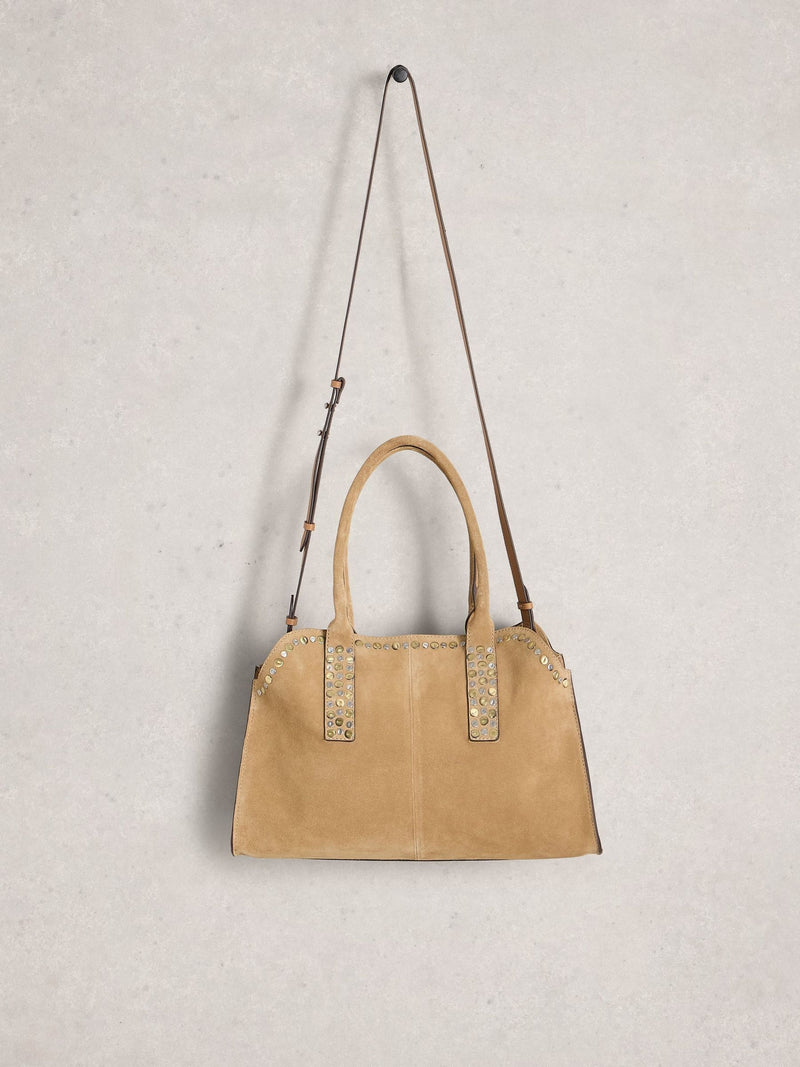 White Stuff Bryony studded bowling bag - British product