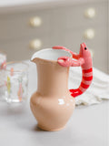 Yvonne Ellen orange lobster jug 1.2 litre (British brand)