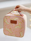 Yvonne Ellen pink zebra lunch bag (British brand)