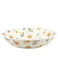 Emma Bridgewater medium dish Cream Poppies & Pinks (British brand)