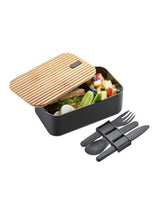 Next GEFU Black Or Brown Enviro Lunch Box 1000ml- Buy online at McGrocer