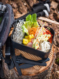 GEFU Enviro lunch box with cutlery 1000ml, imported from the UK