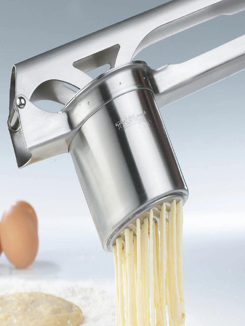 GEFU Silver Tri Star press for spaetzle and potatoes, UK version