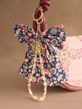 Next Cath Kidston Gold Tone Pearly Queen Ditsy Floral Bow Bag Charm- Buy online at McGrocer