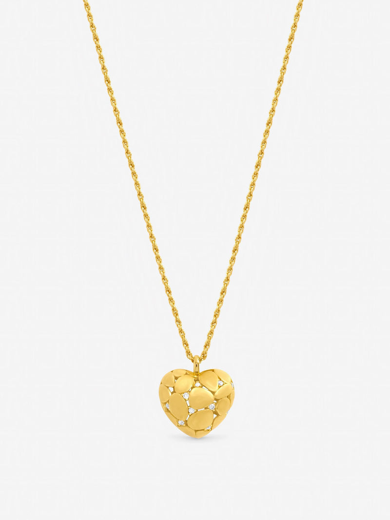 Jon Richard gold heart pendant 16 inches - British product