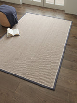 Next Asiatic Rugs Korra Slate Cream Loop Rug- Buy online at McGrocer