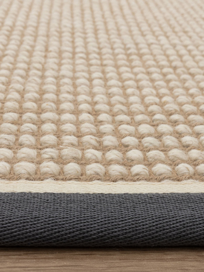 Asiatic Rugs Korra loop rug slate cream, UK version