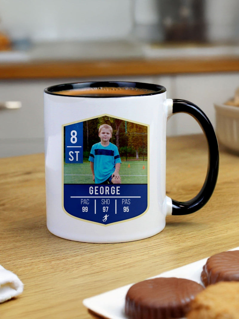 PMC personalised football mug 11oz ceramic, UK version
