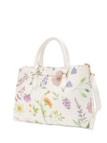 Fiorelli white Emery mini satchel handbag, UK version