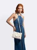 Fiorelli white Emery mini satchel handbag, UK version