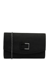 Next Lotus Black Clutch Bag with Chain- Buy online at McGrocer