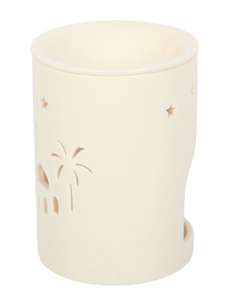Something Different white cut-out mosque multi-purpose burner ONE, UK version