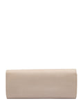 Lotus nude clutch bag with chain, UK version