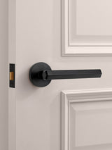 Next Pushka Home Set of 2 Black Hexagonal Lever Door Handles- Buy online at McGrocer