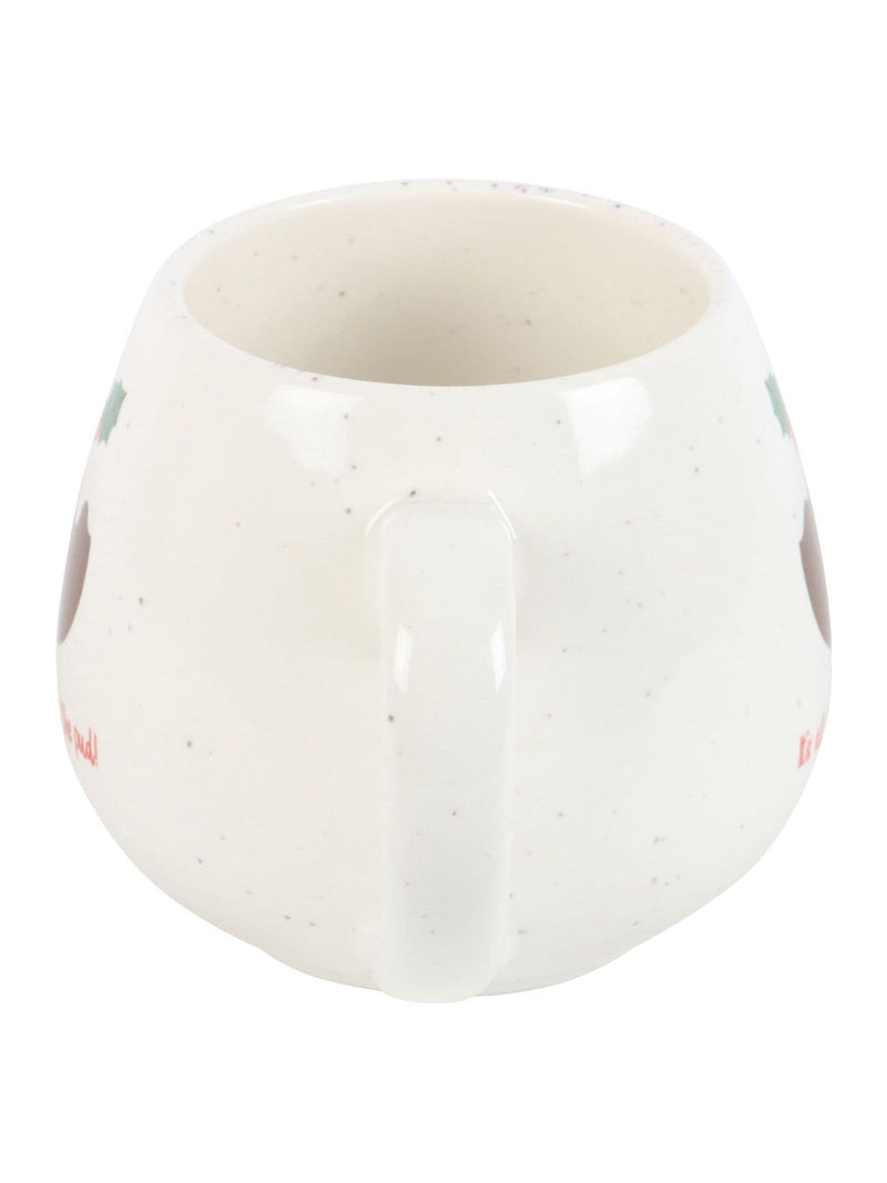 Something Different white Christmas pudding mug 500ml, imported from the UK