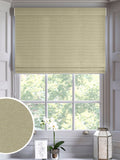 Moss Green Tabby made to measure roman blinds (British brand)