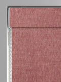 Berry Abeille roman blind red plain design - British product