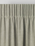 Eucalyptus Abeille curtain green plain design - British product