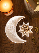 Next Something Different White Crescent Moon and Star Trinket Dish- Buy online at McGrocer