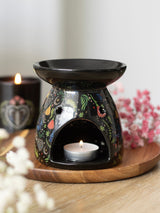 Next Something Different Black Midnight Bloom Print Oil Burner- Buy online at McGrocer