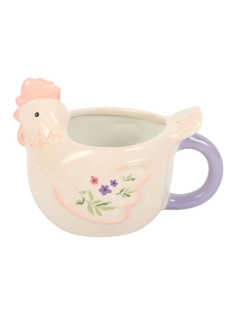 Something Different ceramic hen shaped mug 250ml, UK version