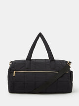 Next Accessorize Black Quilted Weekender Bag- Buy online at McGrocer