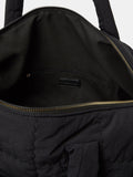 Accessorize black quilted weekender bag (British brand)
