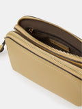 Accessorize cross-body bag yellow double zip, UK version