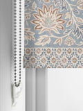 Laura Ashley Dusty Pink Semington border blind, imported from the UK