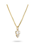 Thomas Sabo gold-plated zirconia necklace, UK version