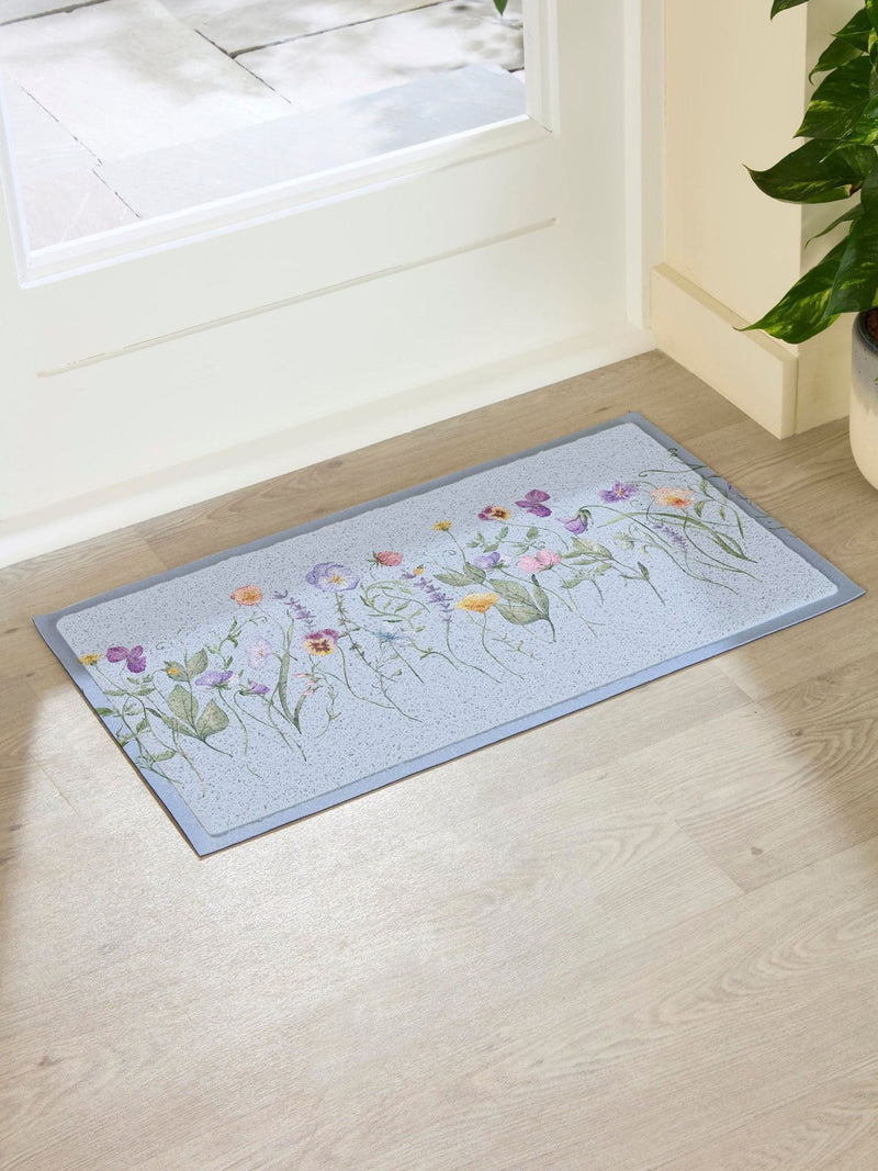 Artsy Mats wild flowers doormat 70x40cm, UK version