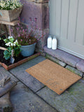 Artsy Mats doormat grey Hello Scribble Heart 60x40cm - British product