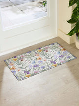 Next Artsy Mats Multi Watercolour Wild Flowers Doormat 70cm x 40cm- Buy online at McGrocer
