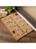 Artsy Mats brown sheep coir doormat 60x40cm - British product