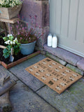 Artsy Mats brown sheep coir doormat 60x40cm - British product