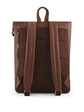 Jones Bootmaker Uphall backpack in tan grain leather (British brand)