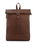 Jones Bootmaker Uphall backpack in tan grain leather (British brand)