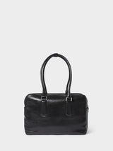 Next Osprey London The High Flyer Black Leather Shoulder Bag- Buy online at McGrocer