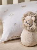 White Company Lenny Lion rocking baby toy - British product