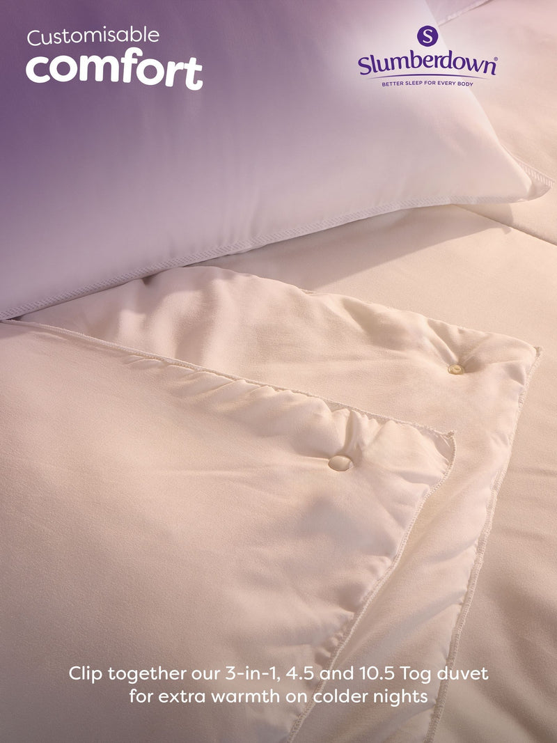 Slumberdown all seasons duvet 13.5 tog, imported from the UK