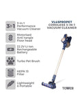 Tower blue VL45 cordless 3-in-1 vacuum cleaner (British brand)