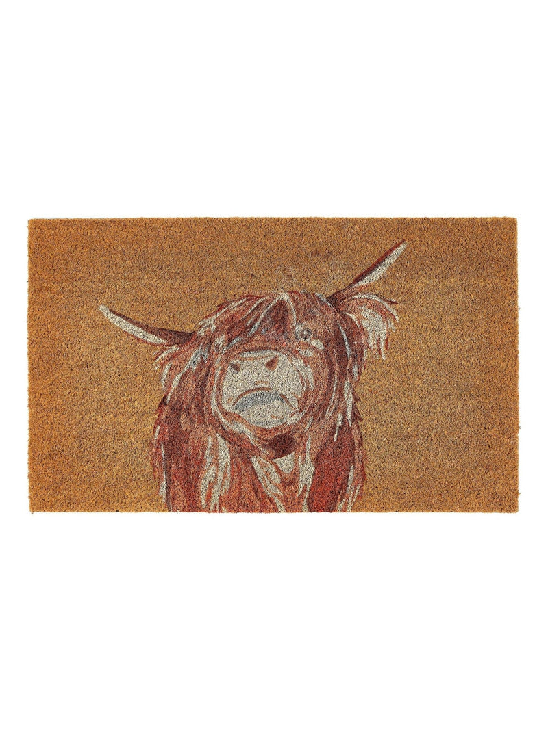 My Mat Highland Cow doormat 75x45cm, UK version